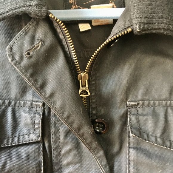 Waxed cotton utility jacket - Picture 7 of 7